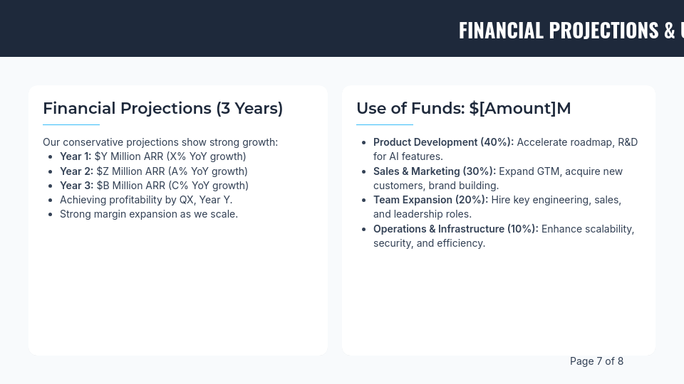 Investor Pitch: Growth-Stage SaaS